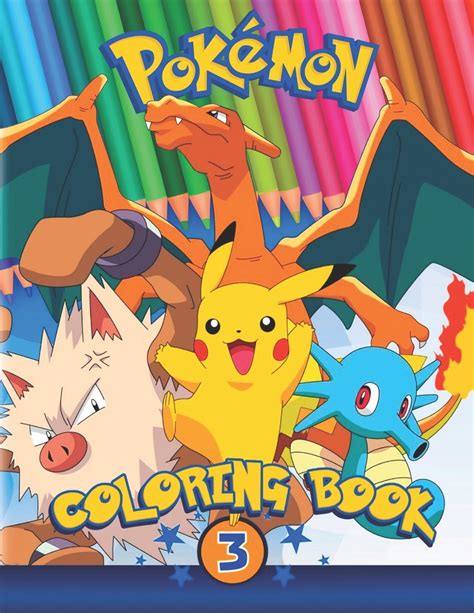 Pokemon Friends Pokemon Coloring Book Part 3 50 Pokemons With Names