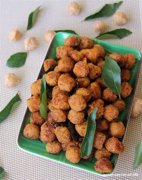 Meal Maker Fry Soya Nuggets Fry Soya Chunks Fry Snack Recipe