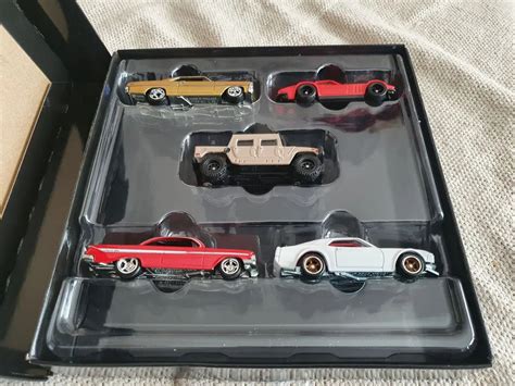 Miniatura Hot Wheels Colecionáveis velozes e furiosos conjunto de carros pack premium