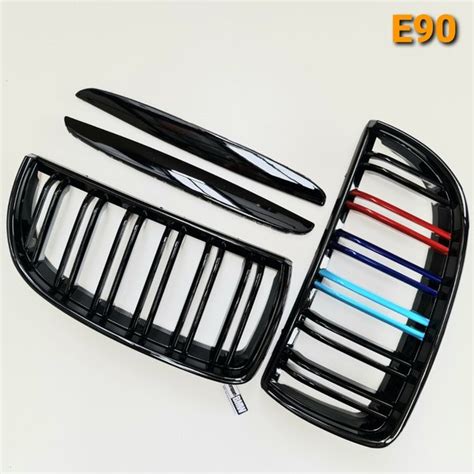 Jual Grill Bmw E Pre Facelift Thn Double Slat M Style Glossy Di