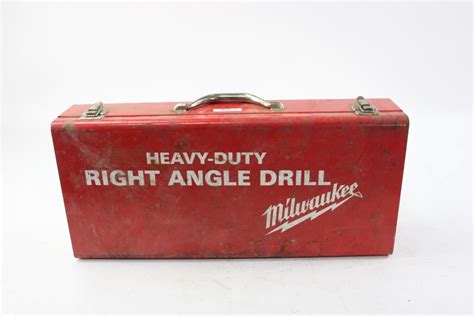 Milwaukee Heavy Dutytu Speed Right Angle Drill Property Room