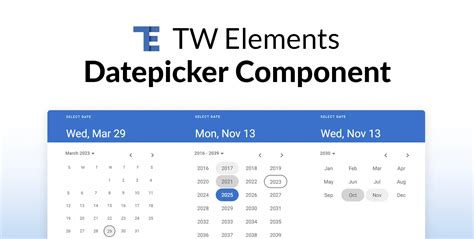 Tailwind CSS Datetimepicker Free Examples Tutorial