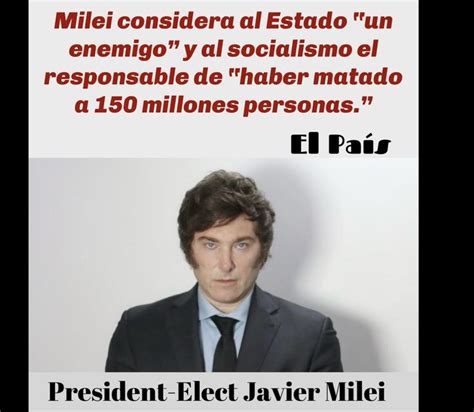 Pin by Ed Ruyter on President Javier Milei in 2023