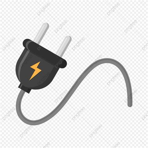 Electrical Plug Vector Png Images Electric Plug Vector In Flat Style