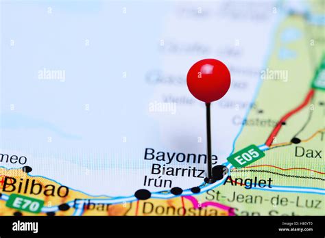 Biarritz map hi-res stock photography and images - Alamy