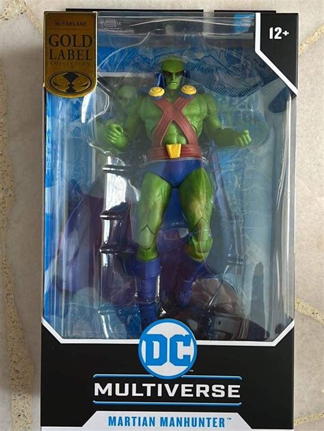 Mcfarlane Dc Multiverse Gold Label Classic Martian Manhunter Hobbies