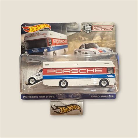 Hot Wheels Team Transport Porsche Euro Hauler Neu Und Originalverpackt In