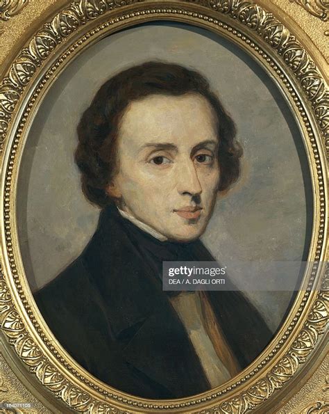 portrait  frederic chopin polish pianist  composer painting