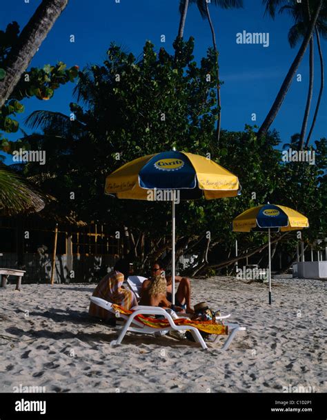 Tobago Pigeon Point Stock Photo - Alamy