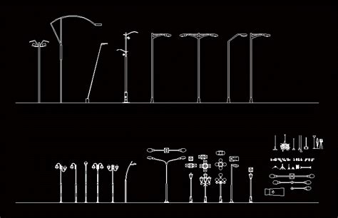Lanterns 2D DWG Plan for AutoCAD • Designs CAD