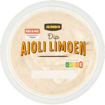 Jumbo Dip Aioli Limoen 100g Bestellen Jumbo