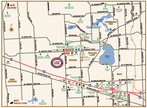 Where is Wixom Michigan On the Map | secretmuseum