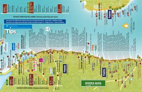 map of mayan riviera