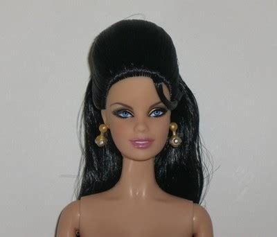 Nude Brunette Barbie Poseable Articulated Jointed Doll Free U S Shipping