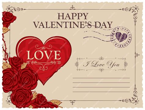 greeting card of valentine day 6