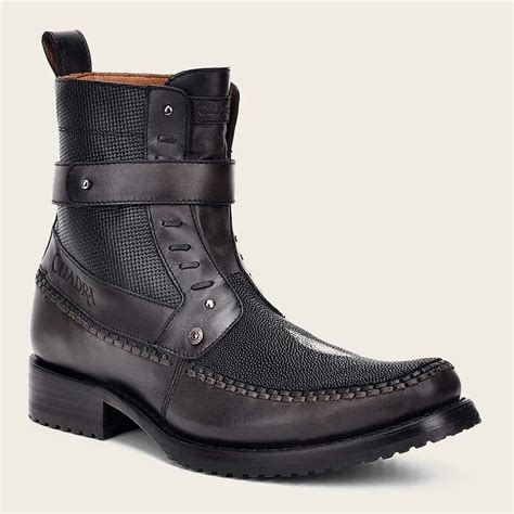 cuadra handwoven black leather boot ctnma  cuadra shop