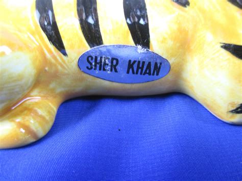 Shere Khan /sher Khan Figurine Disney Jungle Book Animation Bengal ...