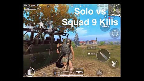 Solo Vs Squad Pubg Mobile Youtube