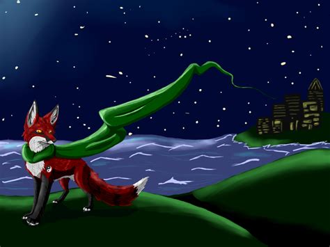 A Scarf In The Wind — Weasyl