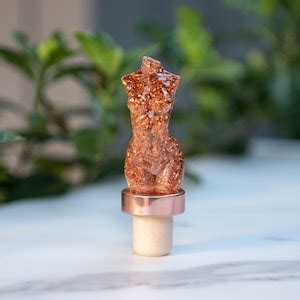 Copper Wine Stopper Naked Woman Etsy
