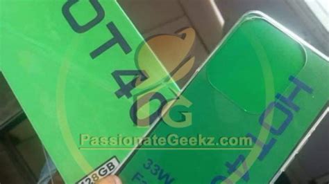 Infinix Hot 40 ın tasarımı ve özellikleri sızdırıldı