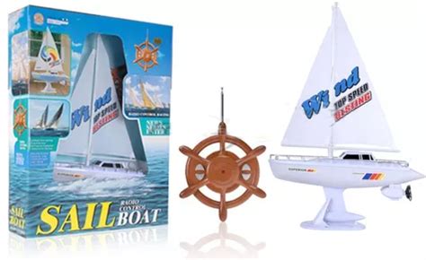 Velero O Lancha A Radio Control Remoto Sail Planeta Juguete