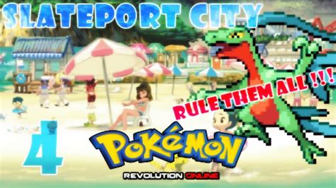 Pokemon Revolution Online Part 4 Slateport City Quest Grovyle Is