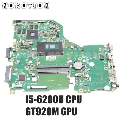 NOKOTION NBG3B11001 NB G3B11 001 DA0ZRWMB6G0 For ACER Aspire E5 574G F5