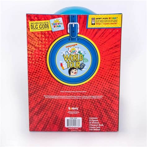 Ryan S World Tour Hot Air Balloon With Figures Around The World