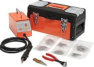 Plastic Welder Bumper Repair Kit Hot Stapler Welding Gun Machine With Pcs Staples For Car