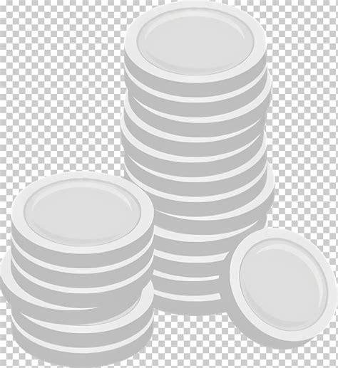 icon stack  white coins  minimalist style png clipart budget