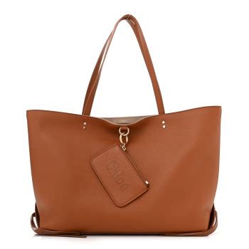 CHLOE Calfskin Judy East West Tote Blush Nude 1174514 FASHIONPHILE