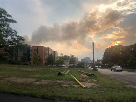 Lightning Sparks 3 Alarm Fire On Greenmount Avenue Officials Baltimore Md Patch