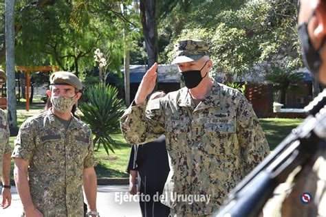 Visita Del Comandante Del Comando Sur De Estados Unidos Ejército Nacional