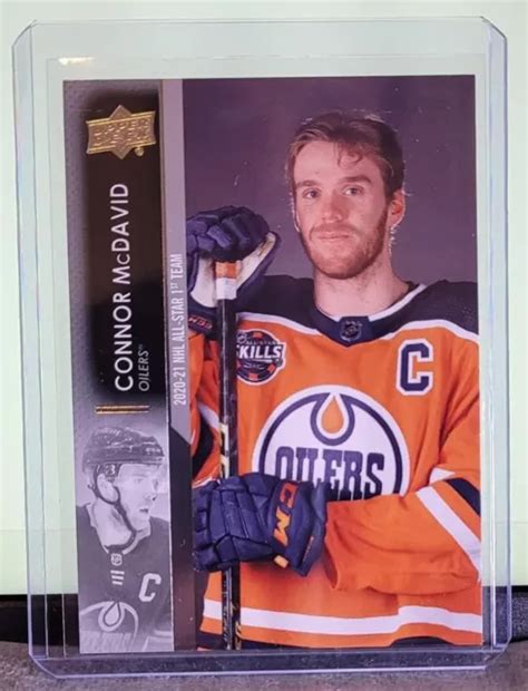 connor mcdavid base nhl  star team   upper deck extended