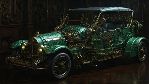 Steampunk Car 13 by Wolgaron on DeviantArt