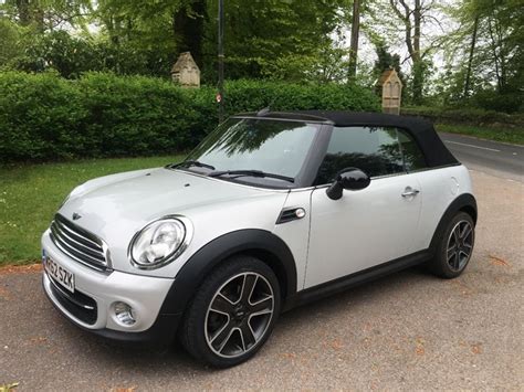 Used White Silver Metallic Mini Convertible For Sale Dorset