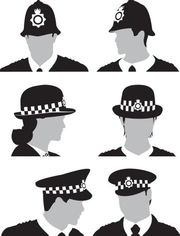 British Police Stock Illustration - Download Image Now - Police Force ...