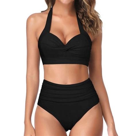 DWUCZĘŚCIOWY STRÓJ KĄPIELOWY BOHO KOSTIUM WIĄZANIE BIKINI WYSOKI STAN M 38 15523276027 Allegro pl