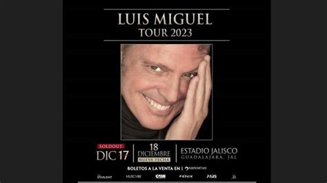 Luis Miguel Anuncia Nueva Fecha Para Guadalajara