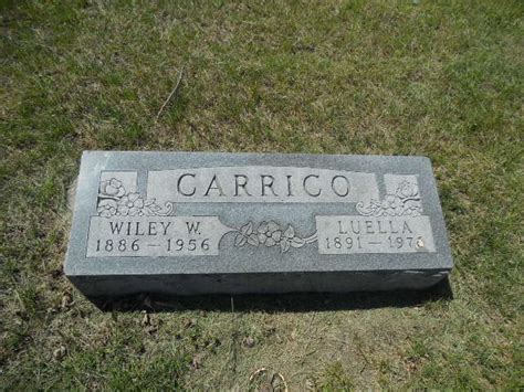 Wiley William Carrico 1886 1956 Find A Grave Memorial