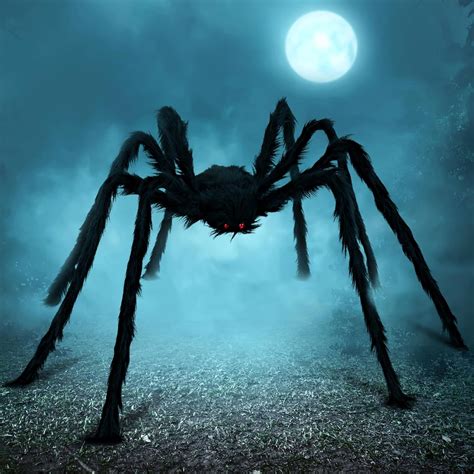 Amazon.com : JOYIN Halloween Outdoor Decorations Giant Spider, 5 Ft