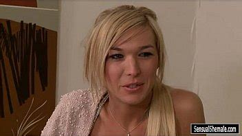 Big Tits Blonde Shemale Gets Her Juicy Asshole Rimmed Xnxx