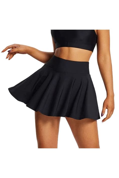 MERRA Kadın Siyah Düz Bikini Altı Çamaşırsız Etek Fiyatı Yorumları Trendyol