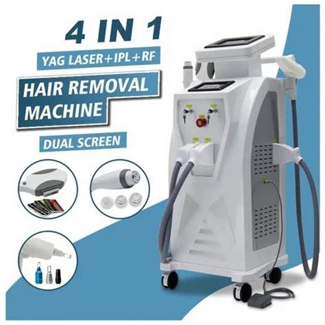 White 2000 Hz Q Switch RSMS 1300 Nd Yag Laser Elight IPL RF IPL Machine