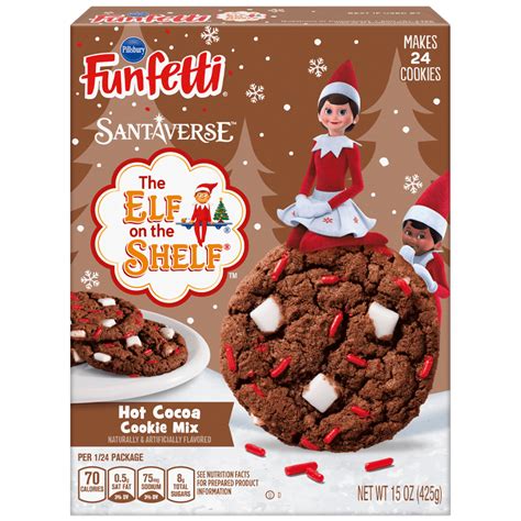 Funfetti The Elf On The Shelf Hot Cocoa Cookie Mix Pillsbury Baking