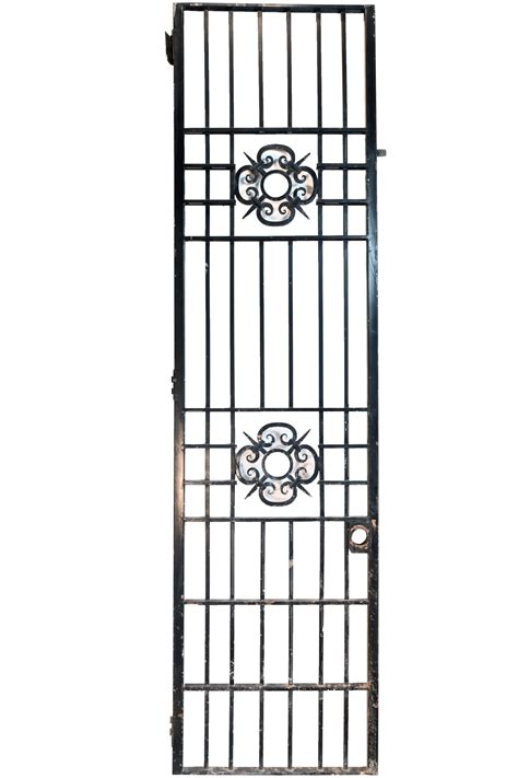 Tall Breezeway Entry Gate Heavy Iron 1929 — Architectural Antiques