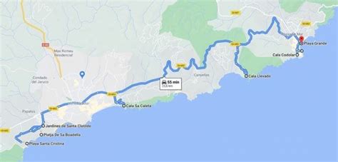 Ruta Por La Costa Brava En Coche En 7 Días Itinerario De Cada Día Mapa