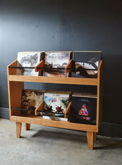 Hand built vinyl record storage – Artofit