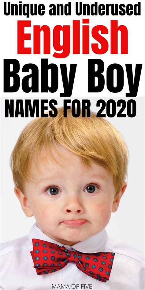 Traditional British Baby Boy names for 2020 | English baby boy names ...